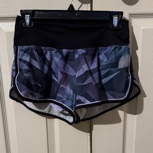 Lululemon Women's Black and Purple running Shorts
